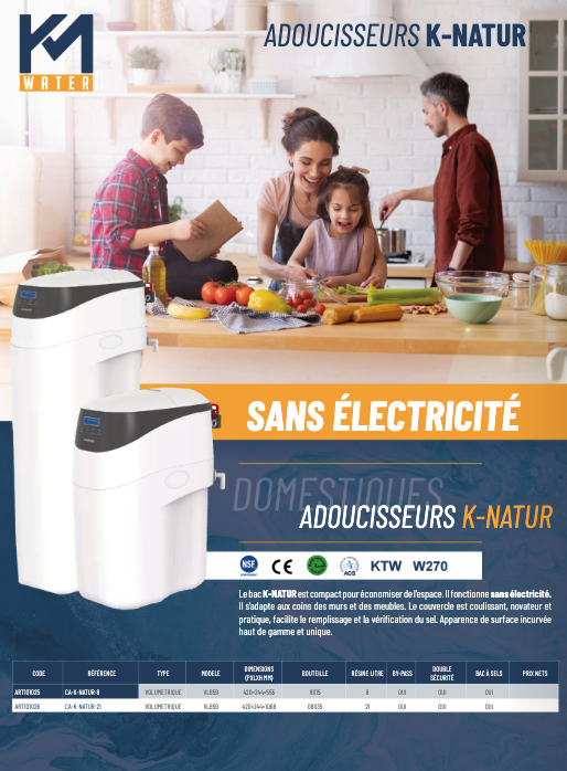 Adoucisseurs K-natur