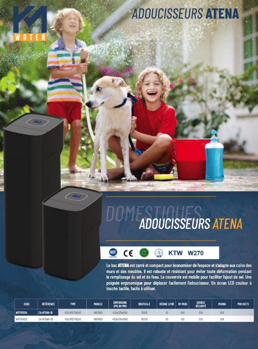 Adoucisseurs Atena